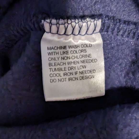 Vintage Women's Blue Looney Tunes Tweety Bird Front Zip Sweater Size Small (4/6) - Picture 9 of 10